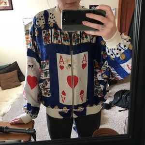 Unique “Mochino” bomber jacket